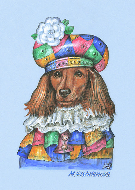 Dackel (Harlequin)
