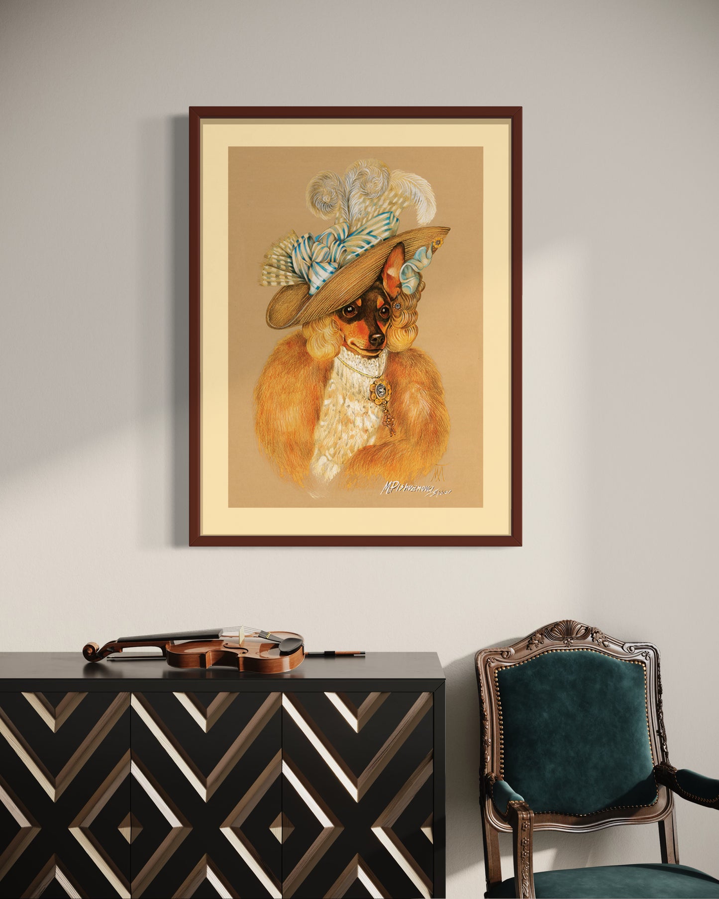 Zwergpinscher (Die Ballerine)