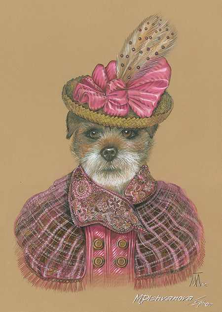 BorderTerrierArtPrint_AnimalCentury