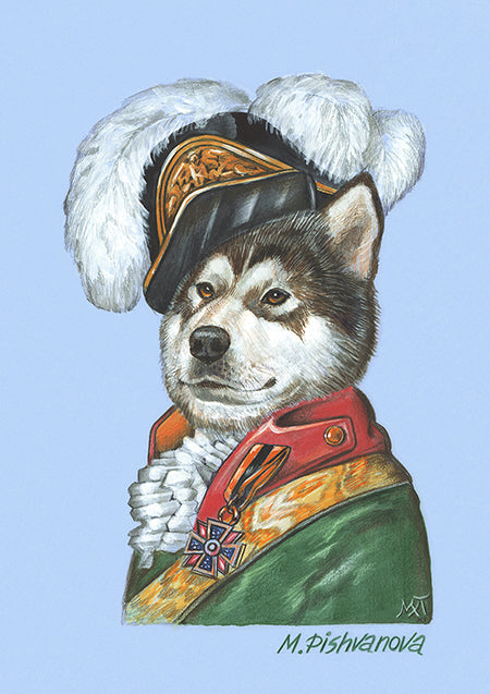 Alaskan Malamute (Der Kavallerist)