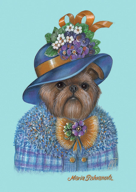 Brussels Griffon (Lady Viola)