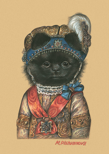 PomeranianArtPrintPomPomPrince_AnimalCentury