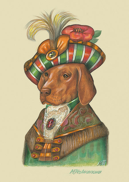 VizslaArtPrintDuchess_AnimalCentury