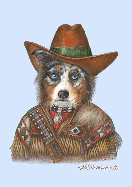 Der Cowboy (Australian Shepherd)