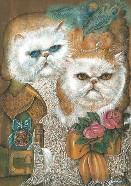 Persian Cats at the Ball