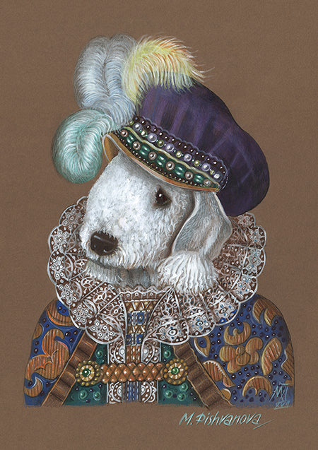 Prince Bedlington Terrier