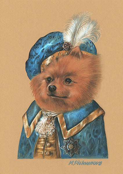 Pomeranian the Royal Page