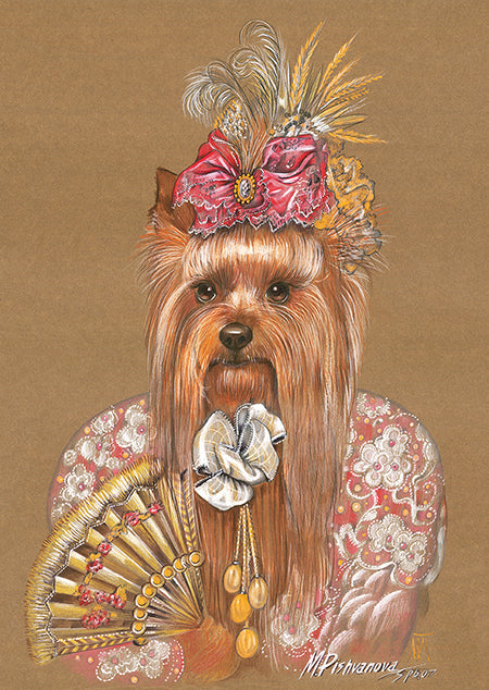 The Japanese Princess (Yorkshire Terrier)